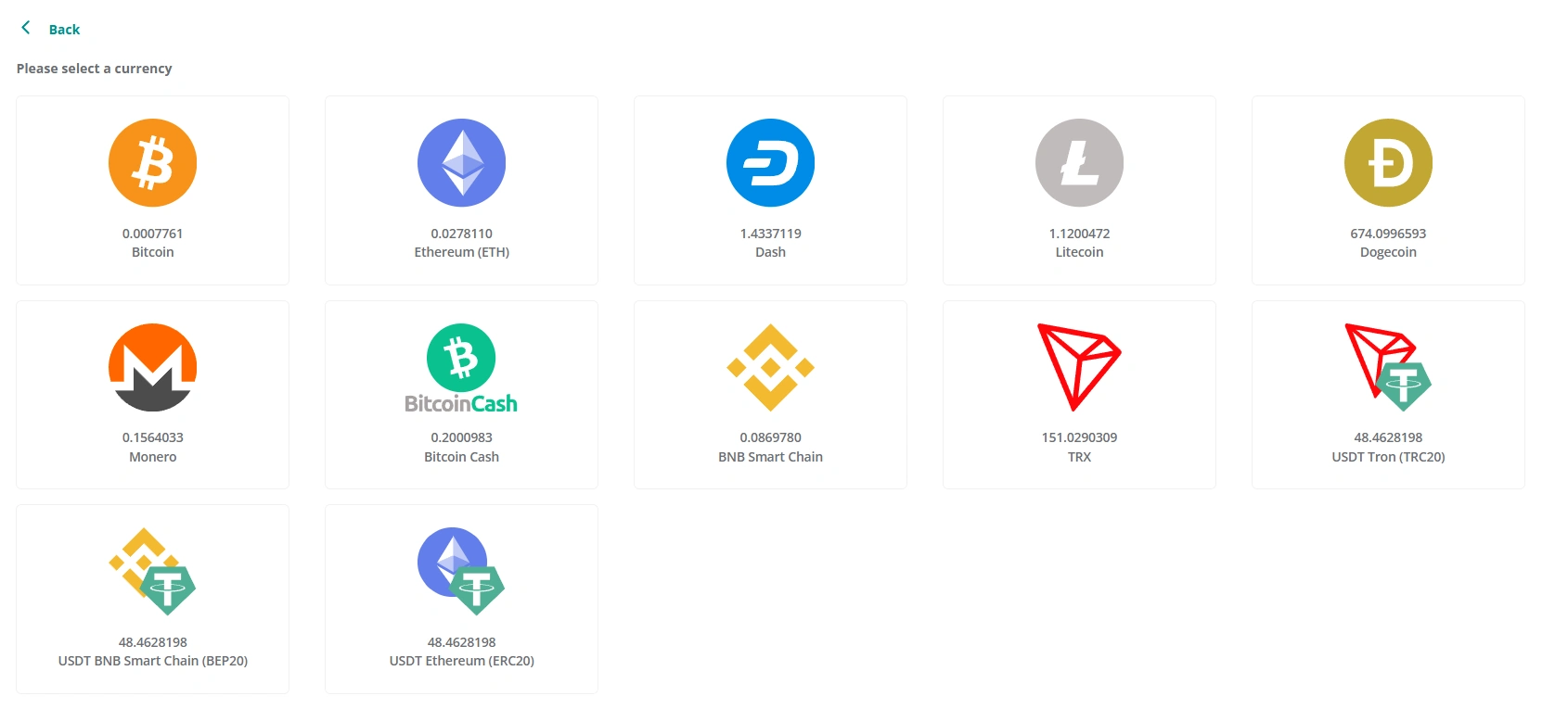 Handoff from Mistress.to to hosted crypto checkout.